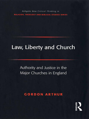 cover image of Law, Liberty and Church